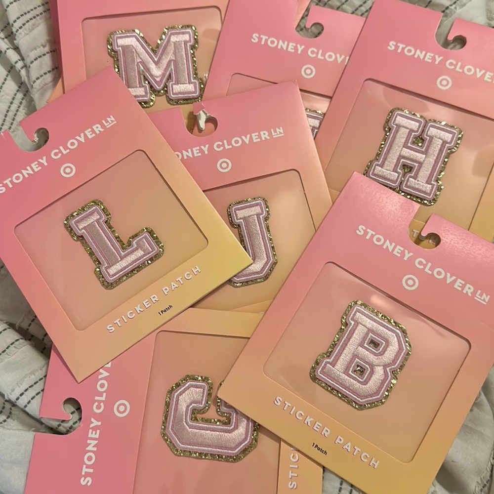 Stoney Clover Lane x Target Letter Patch